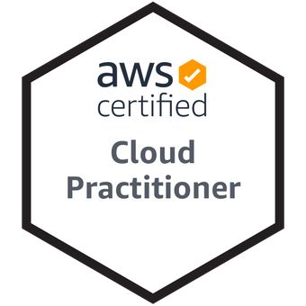 AWS Cloud Practitioner badge