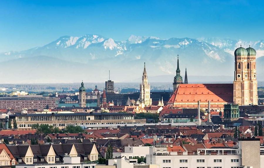 Munich, Germany Skyline